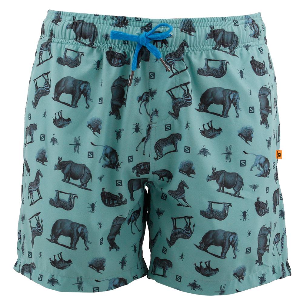 Pantalones Cortos Salomon Niños Verde Menta - Salomon Argentina BOAT B,086951-CFN